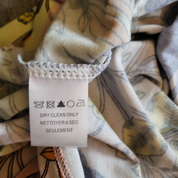 Hale Bob | High Neck / Halter Knit Blouse Tank | Floral | NWOT | Size XS - Picture 13 of 13